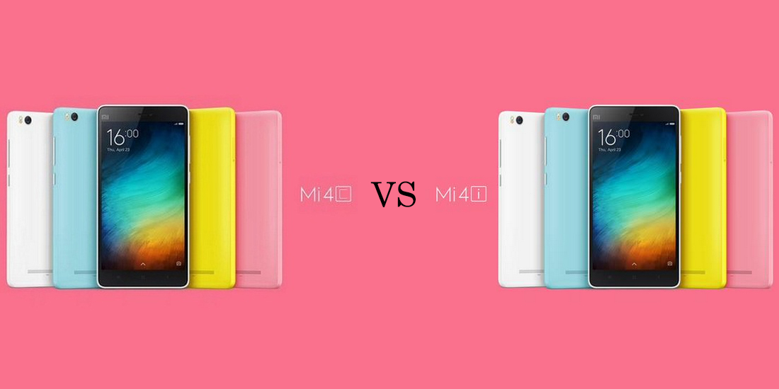 Xiaomi Mi4c versus Xiaomi Mi4i 5
